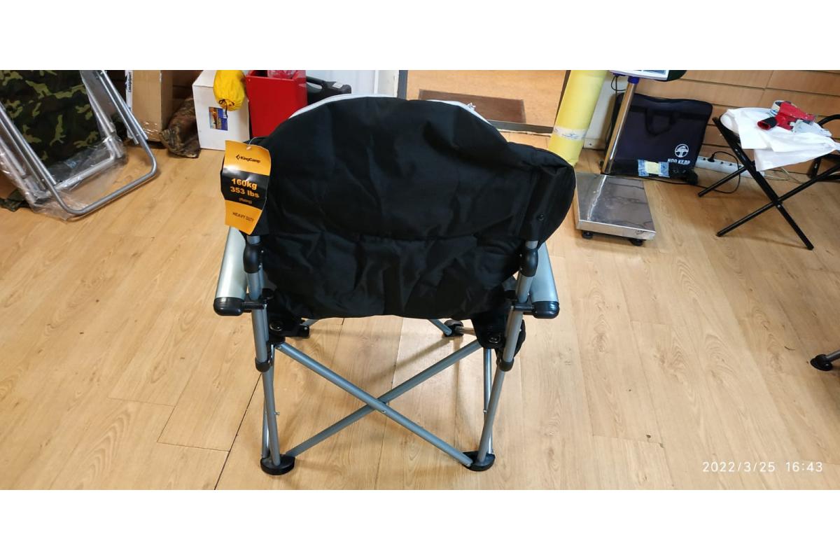 Кресло раскладное kingcamp kc3888 delux steel arms chair